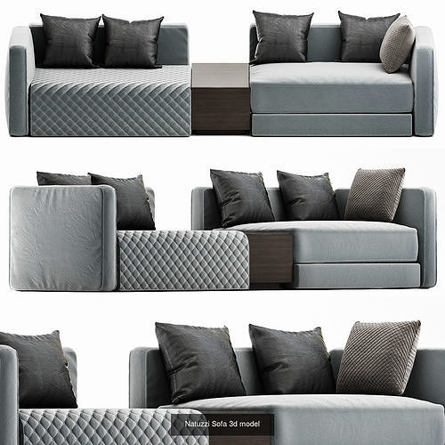 Sofas 3d models collection 10 pieces 3D Model Pack 5