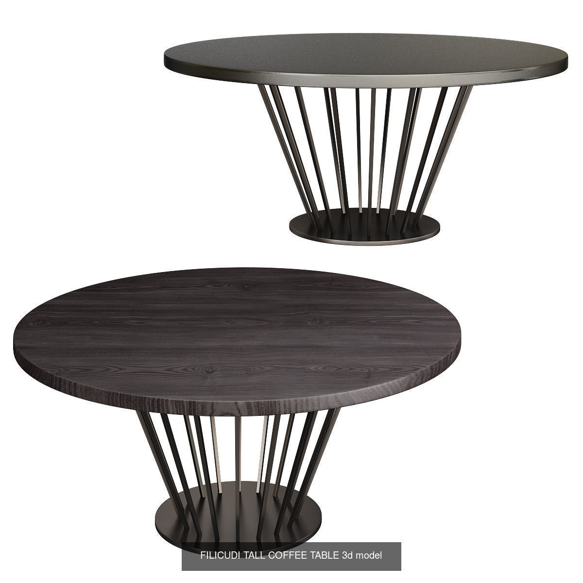 Cofee table and side table  3d models collection 10 pieces _3
