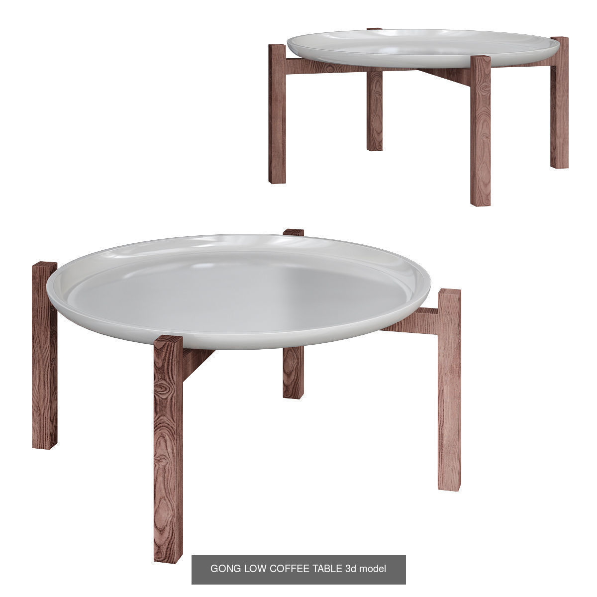 Cofee table and side table  3d models collection 10 pieces _2