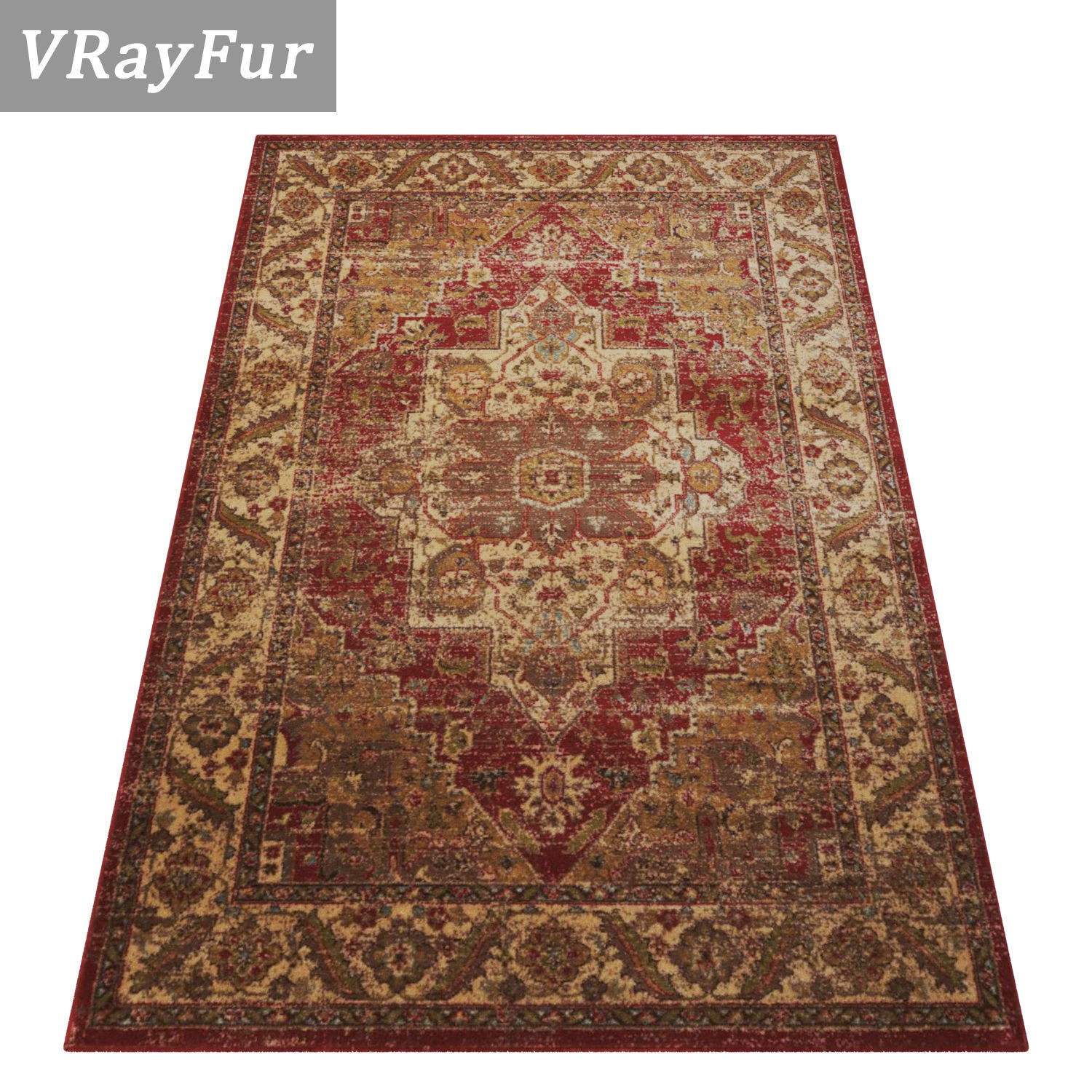 Rug Set 738 3D model_2