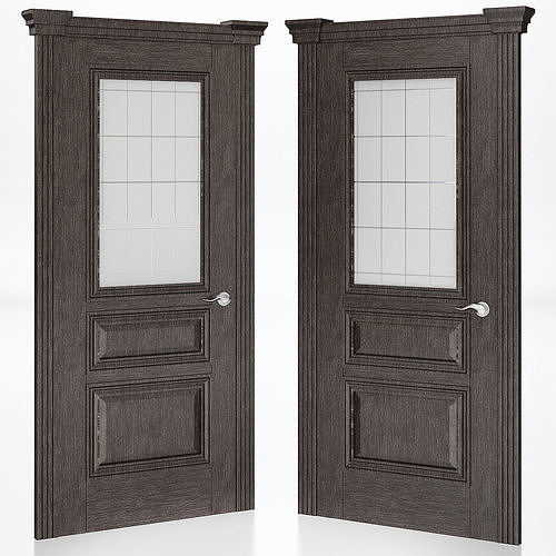 Interior Doors 3d model Low-poly 3D model