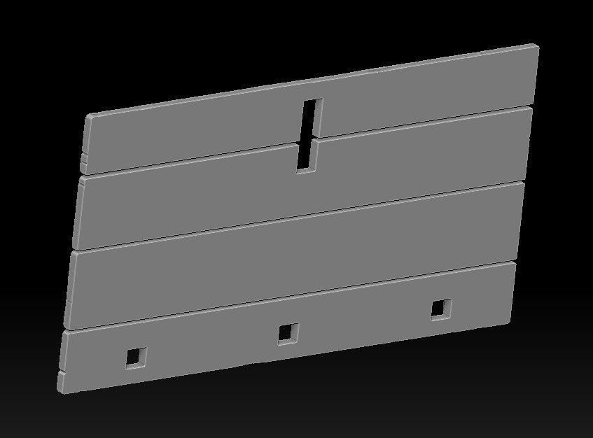 wooden box 3d print 3D print model_8