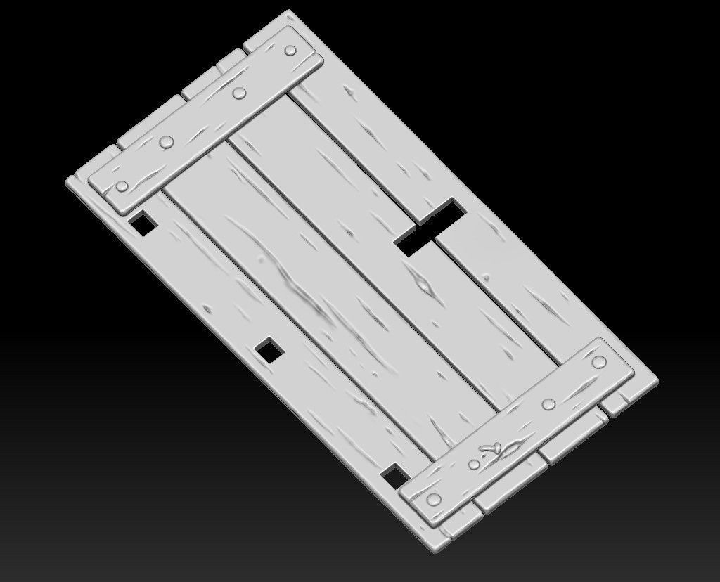 wooden box 3d print 3D print model_6