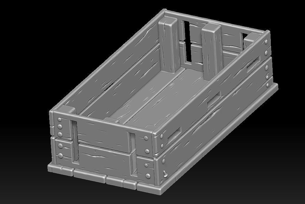 wooden box 3d print 3D print model_10