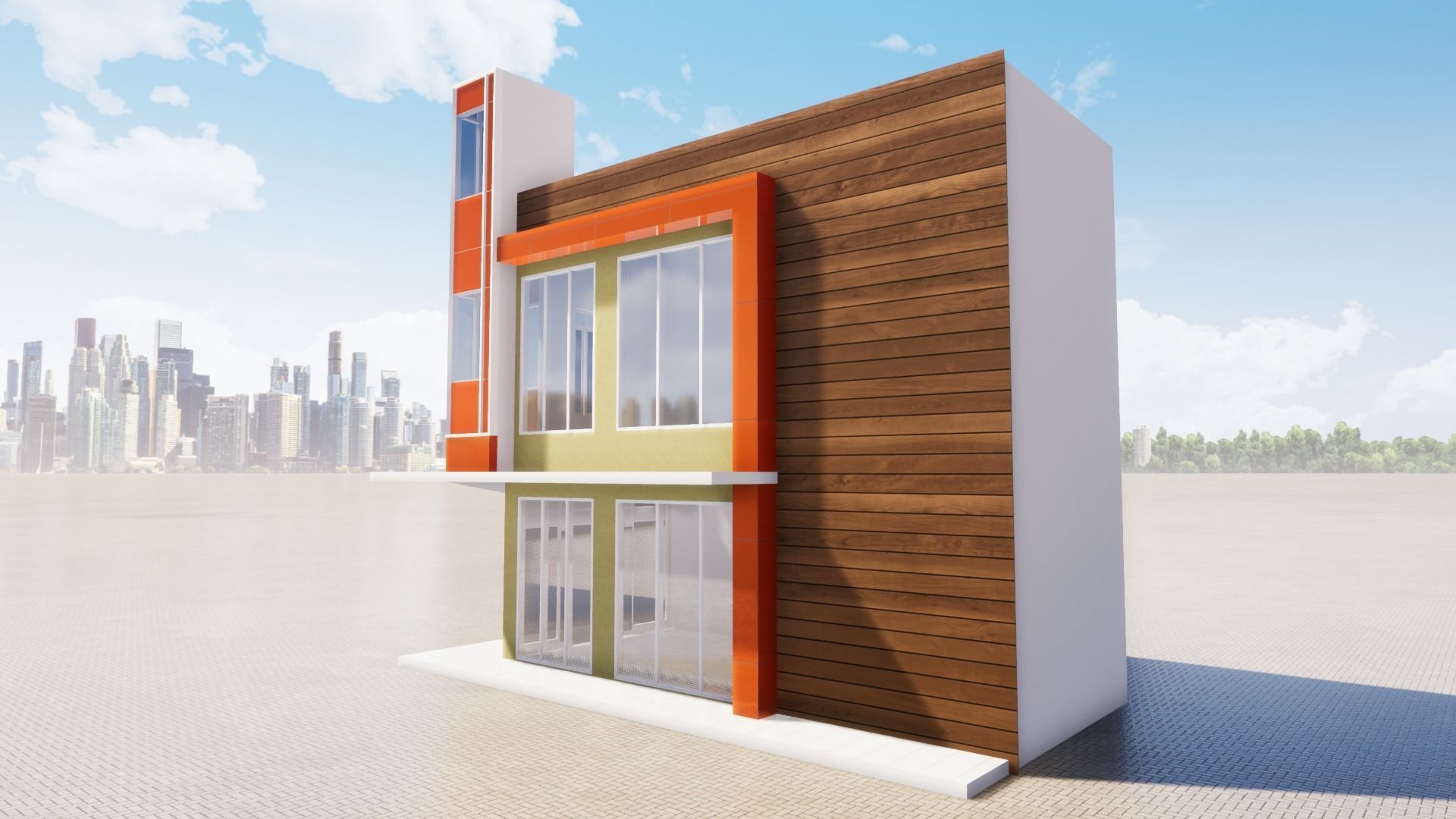 Store 5x10 KPI right 3D model_2