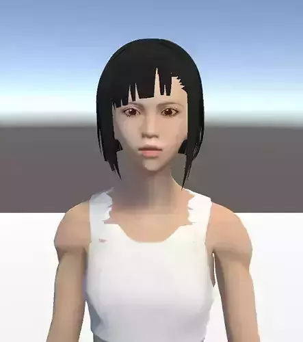 Unity Humanoid Model Female 012