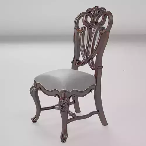 Dining  Side Chair 003 render ready vray 