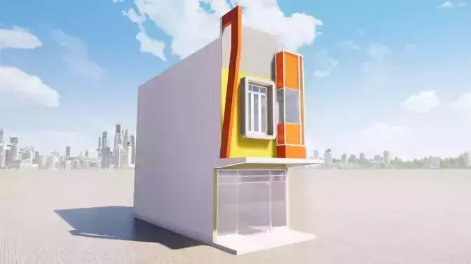 Store 4x10 KPI 2 3D model