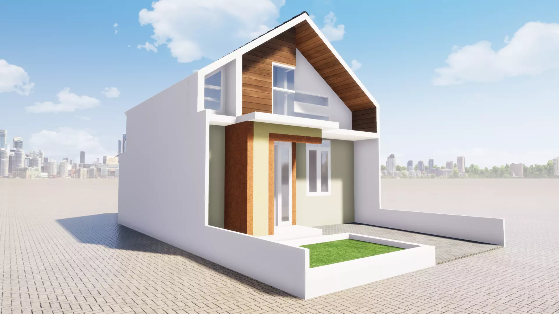 Small Home T3060 KPI 3D model_0