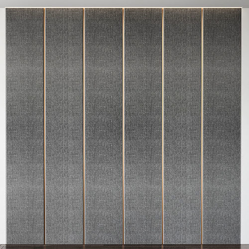 Wall Panel Decoration 3d model Low-poly 3D model