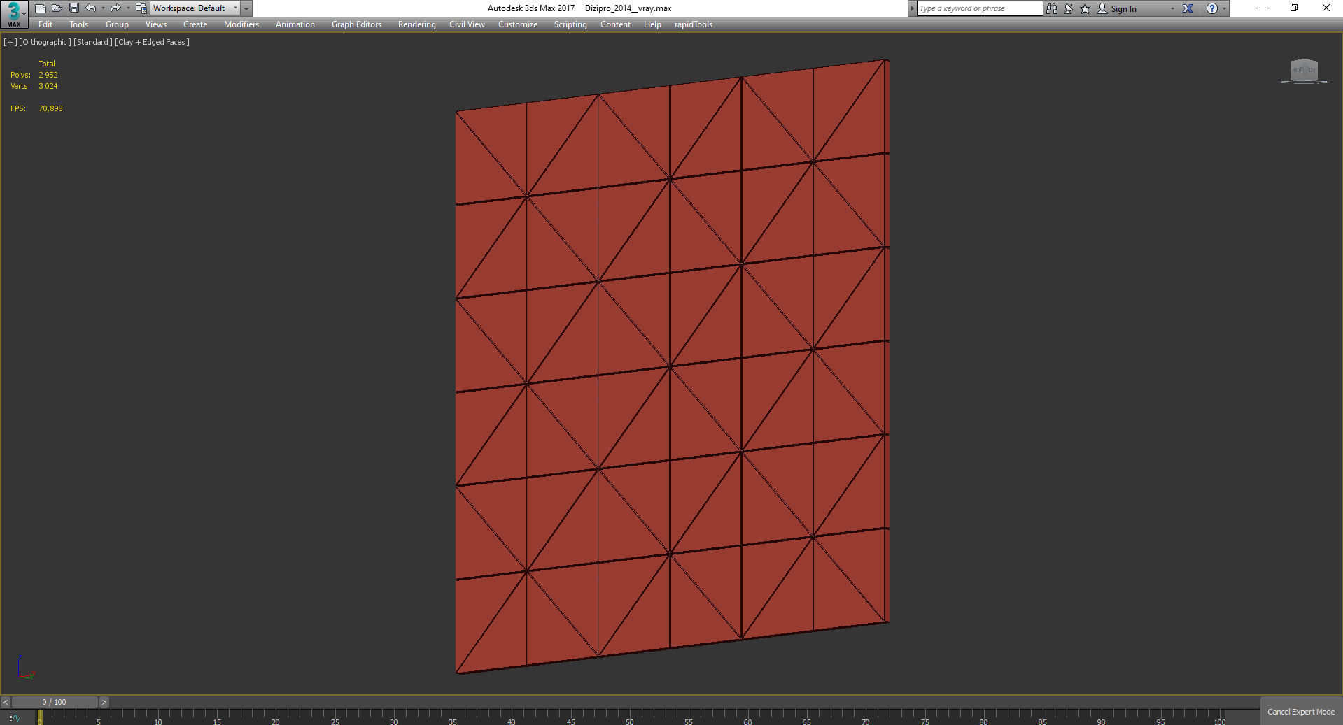 Wall Panel Decoration 3d model Low-poly 3D model_4