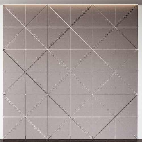 Wall Panel Decoration 3d model Low-poly 3D model