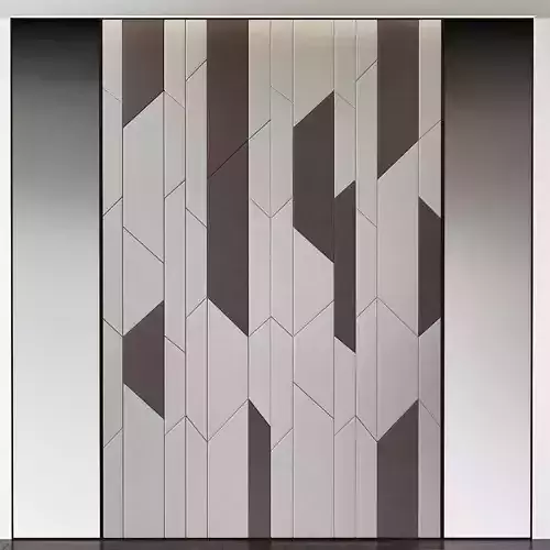 Wall Panel Decoration 3d model