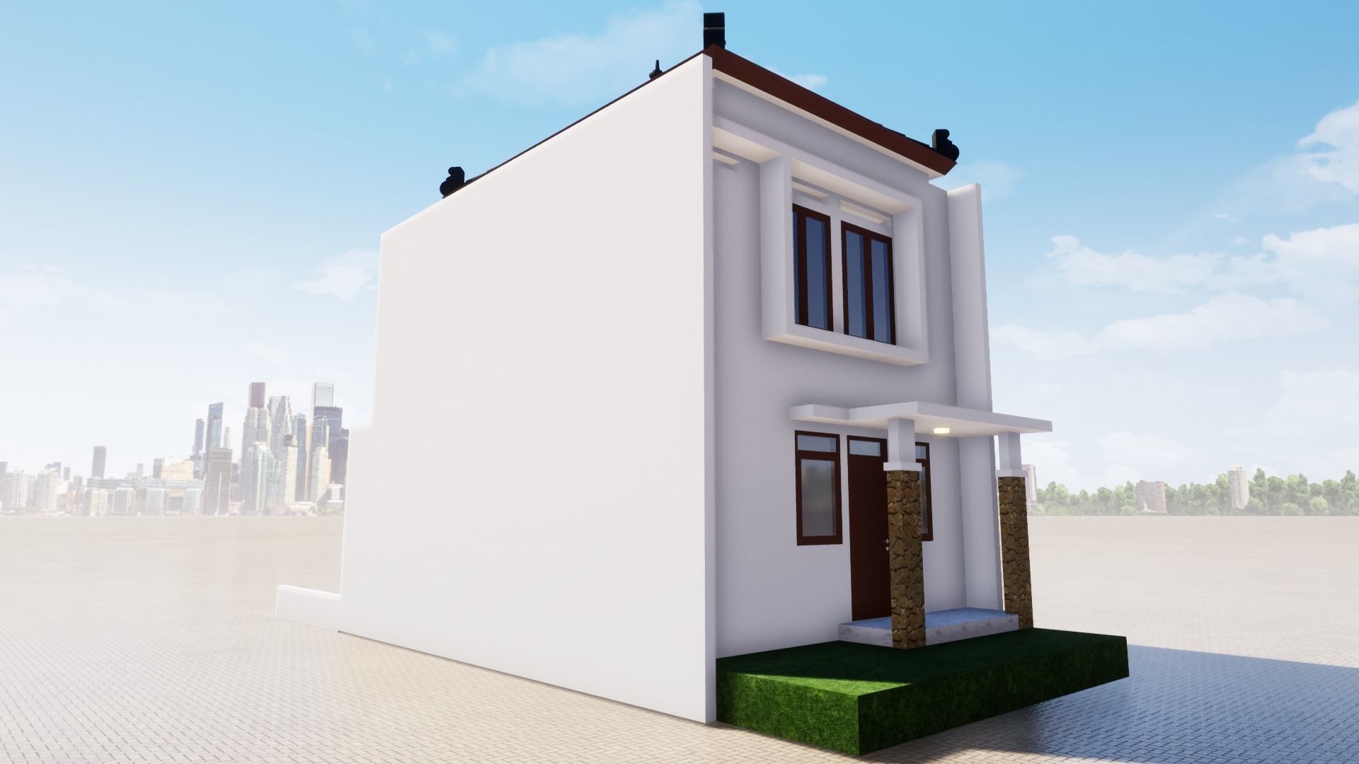 Baliness Home Style T90 3D model_2