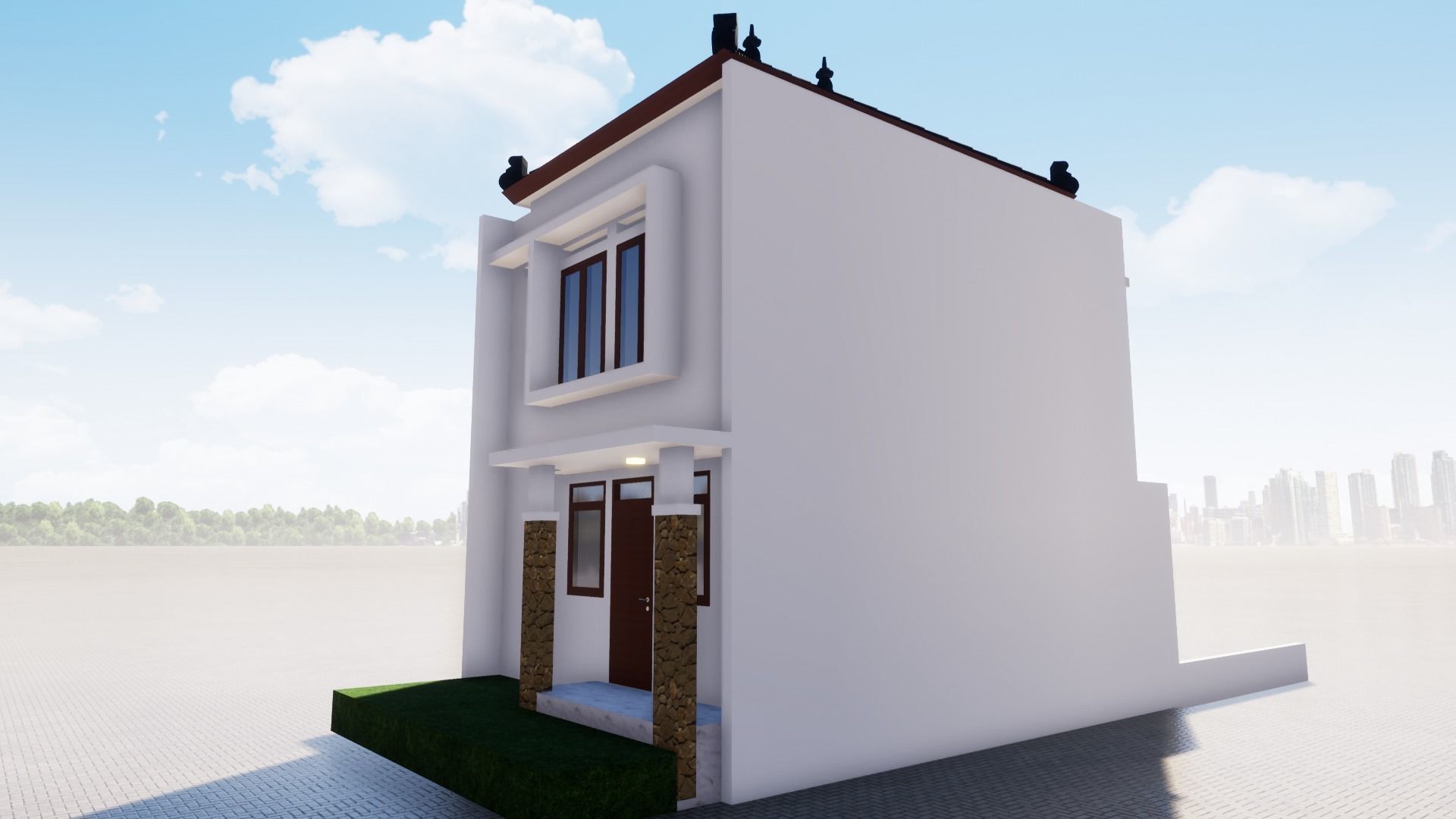 Baliness Home Style T90 3D model_3