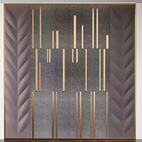 Wall Panel Decoration 3d model