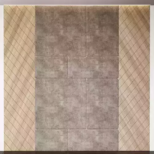Wall Panel Decoration 3d model