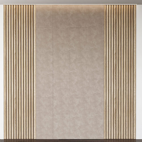 Wall Panel Decoration 3d model Low-poly 3D model