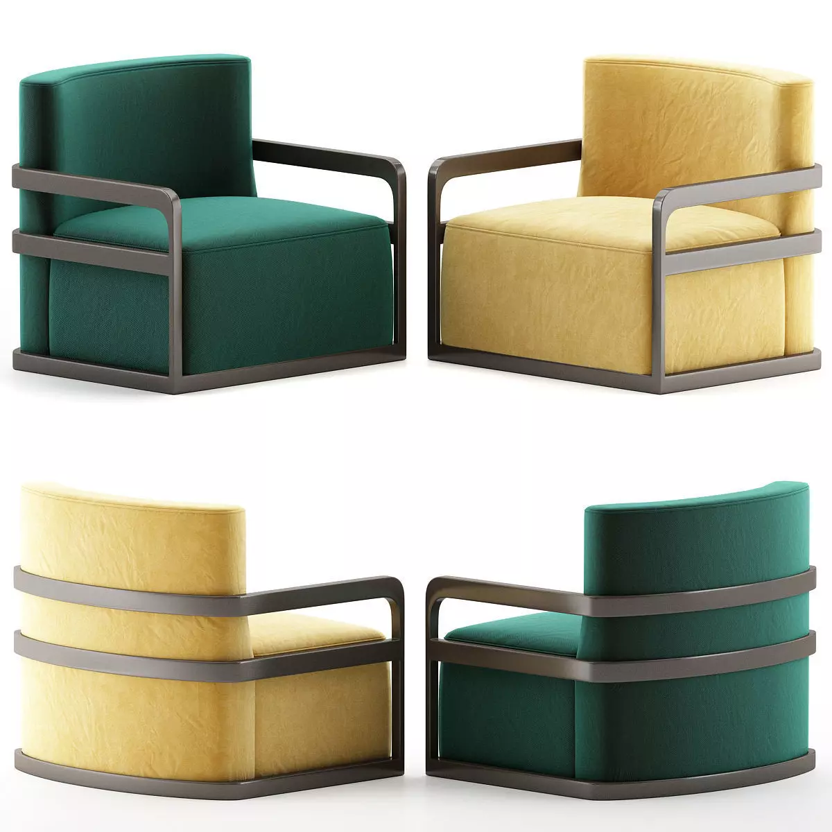 CHAIR EMILIO 3d model Low-poly 3D model_0