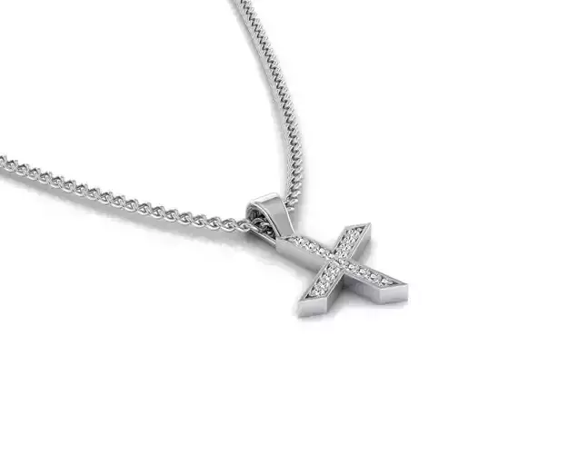 Pendant X with letter