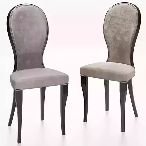Odilia chair 3d model Low-poly 3D model