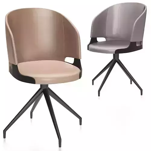 Potocco  Velis chair 3d model Low-poly 3D model