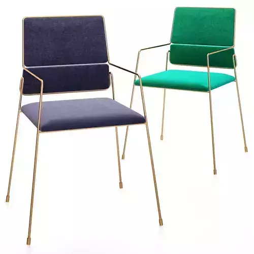 Impala chair 3d model Low-poly 3D model