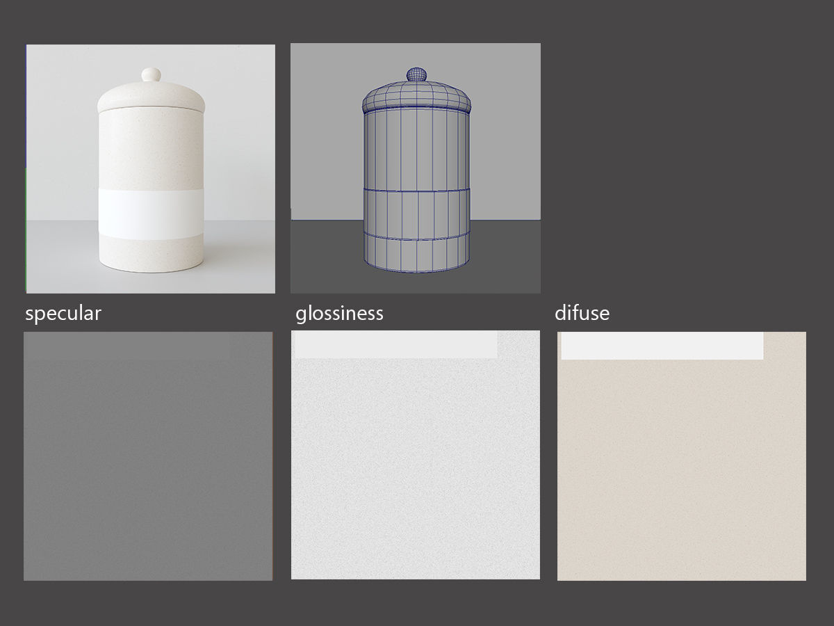 Living Candles Set 3D model_27