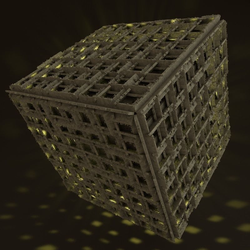 Sci-Fi Shapes Staminus The Sign of Stamina 3D model_7