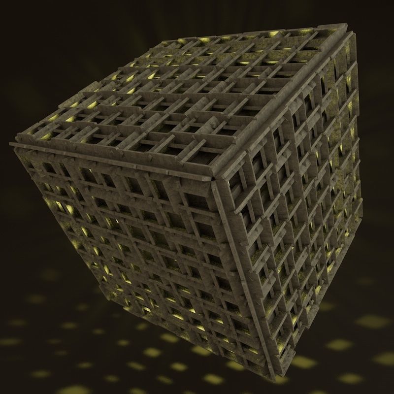 Sci-Fi Shapes Staminus The Sign of Stamina 3D model_6