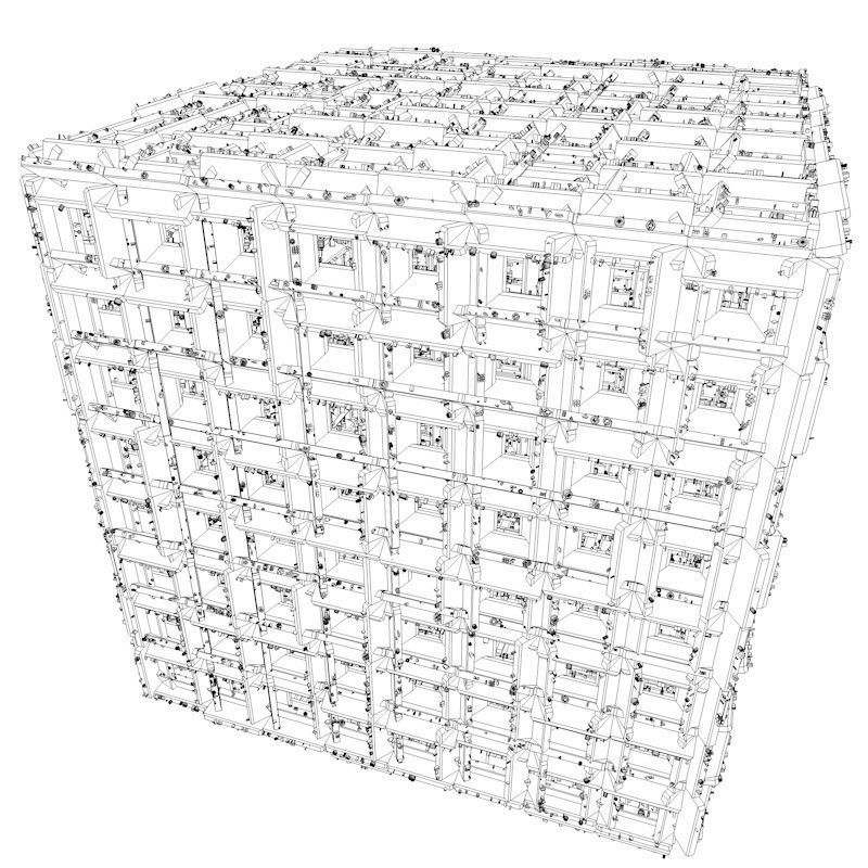 Sci-Fi Shapes Staminus The Sign of Stamina 3D model_13