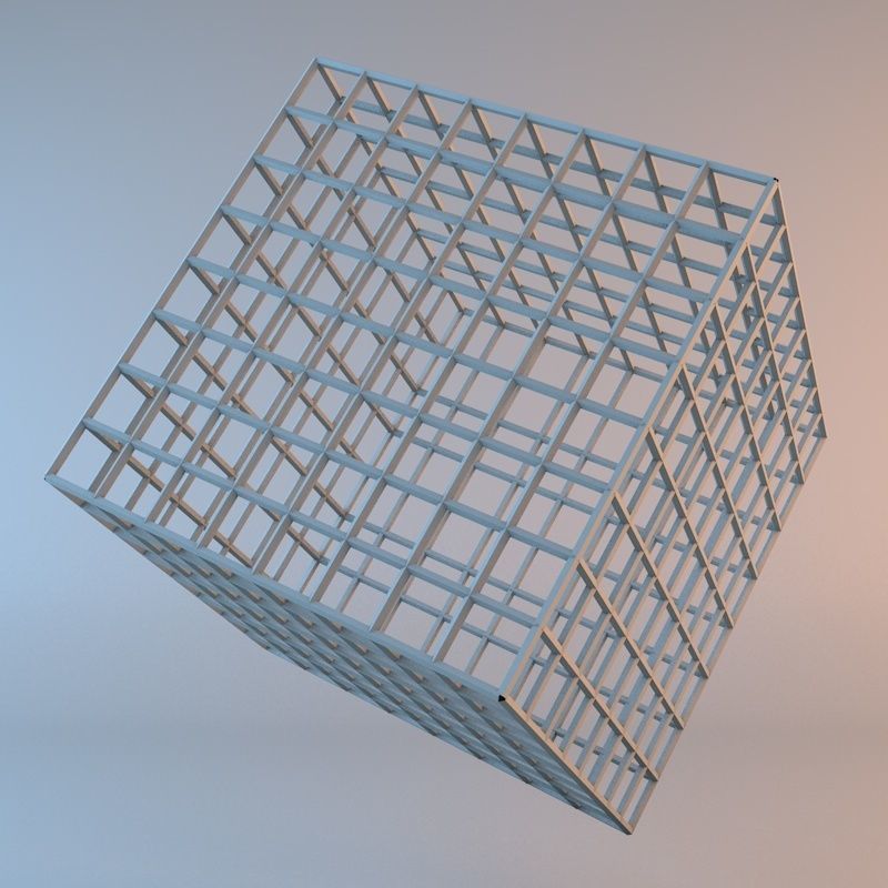 Sci-Fi Shapes Staminus The Sign of Stamina 3D model_8