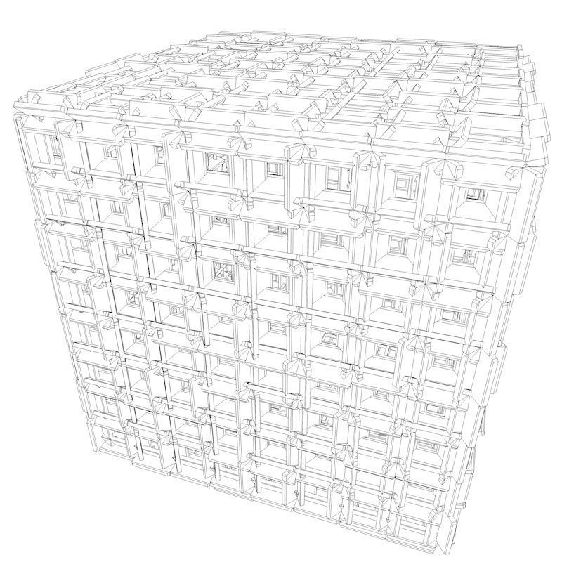 Sci-Fi Shapes Staminus The Sign of Stamina 3D model_12