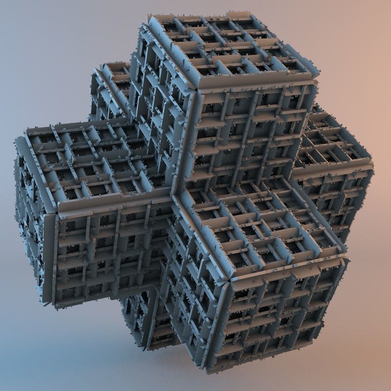 Sci-Fi Shapes Vixius The Sign of Vitality 3D model_14