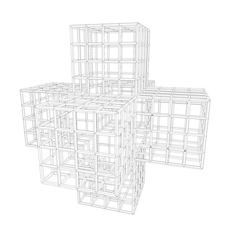 Sci-Fi Shapes Vixius The Sign of Vitality 3D model_15