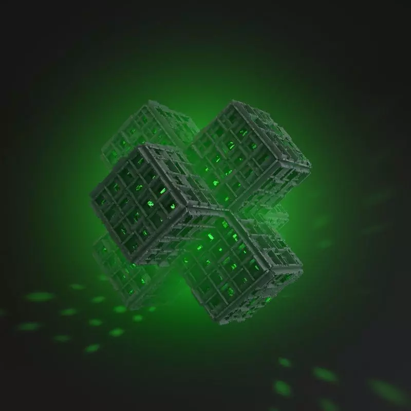 Sci-Fi Shapes Vixius The Sign of Vitality 3D model_0