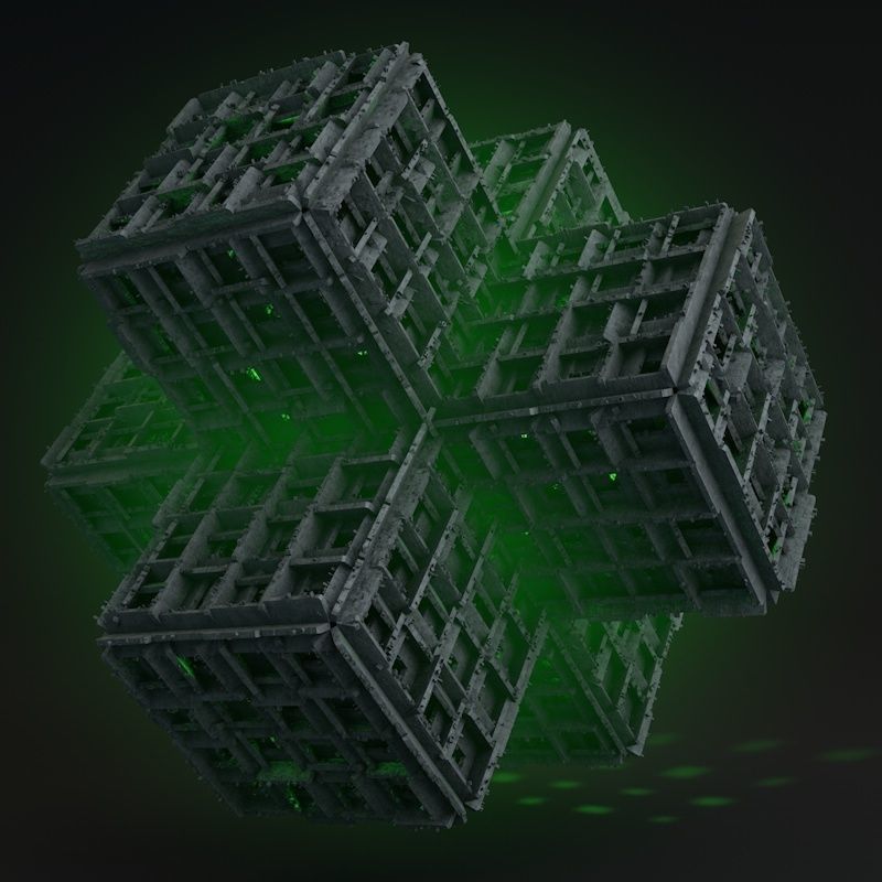 Sci-Fi Shapes Vixius The Sign of Vitality 3D model_2