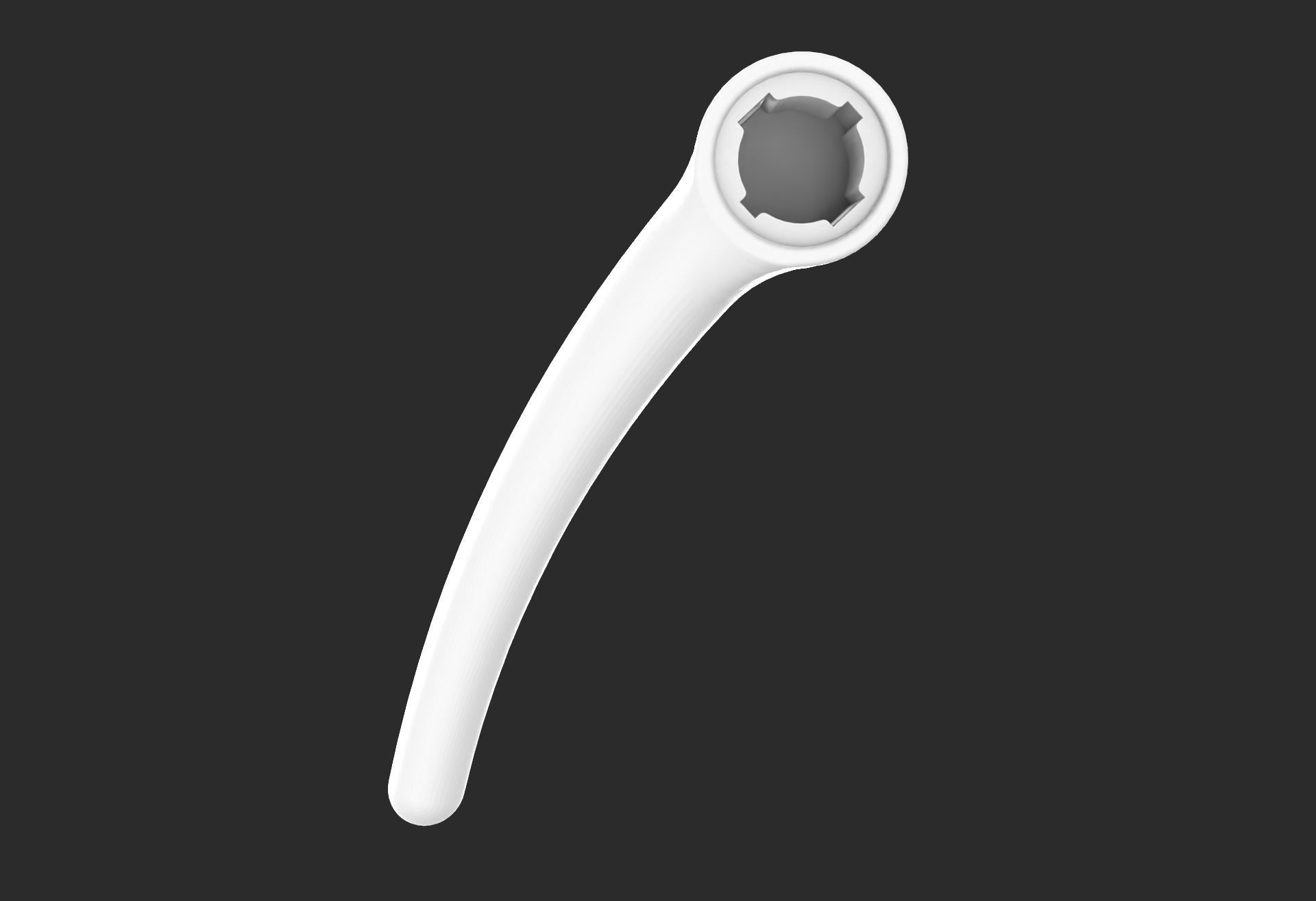 Adonis Dental Reflector Arm 3D print model_5