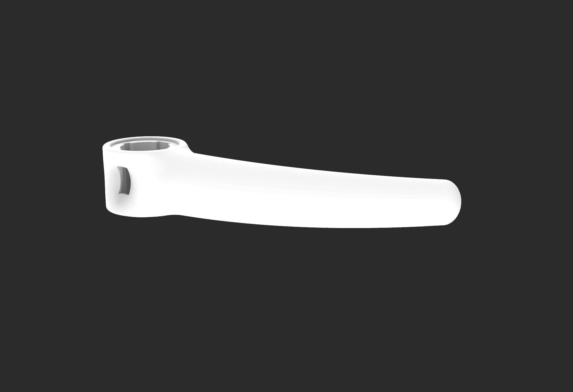 Adonis Dental Reflector Arm 3D print model_6