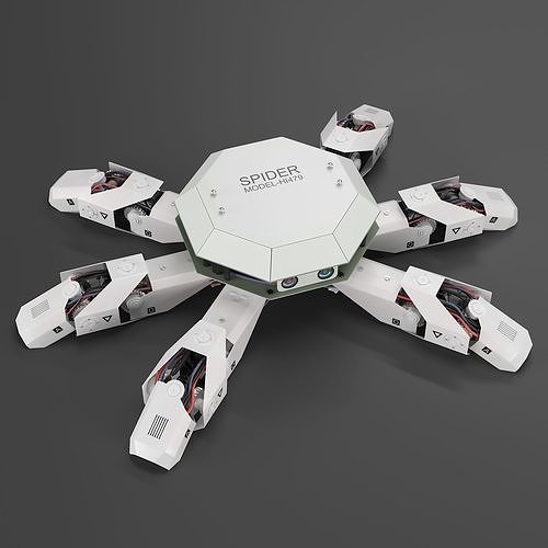 Robot Spider 3D model