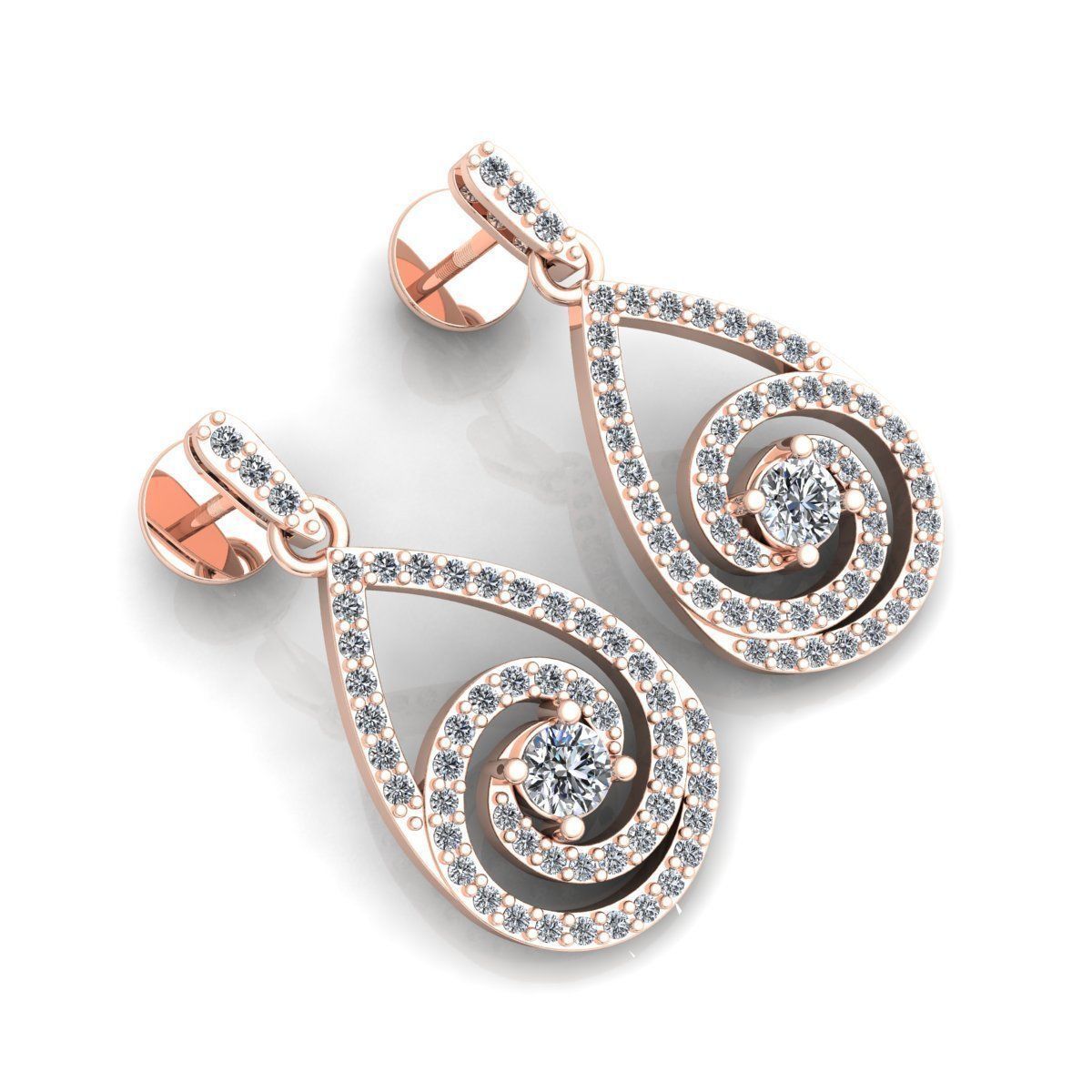 Big Earring 3d Model Print  3D print model_1