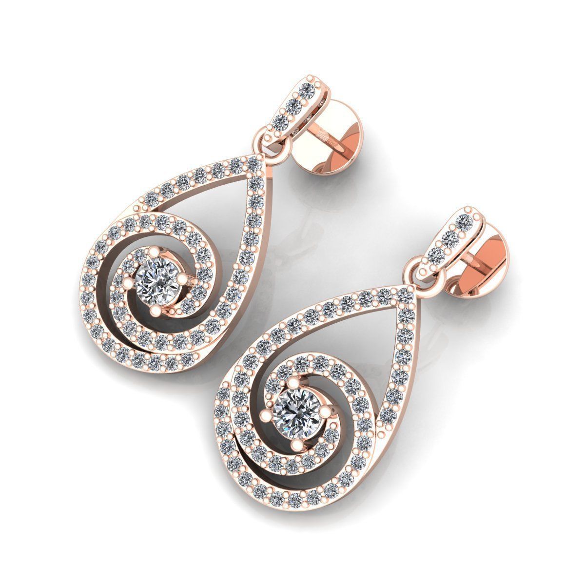 Big Earring 3d Model Print  3D print model_7