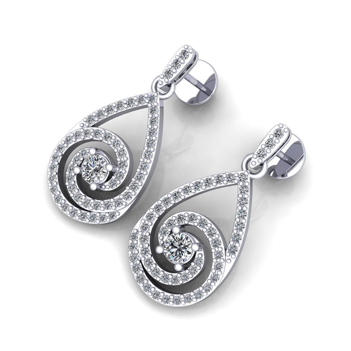 Big Earring 3d Model Print  3D print model_6