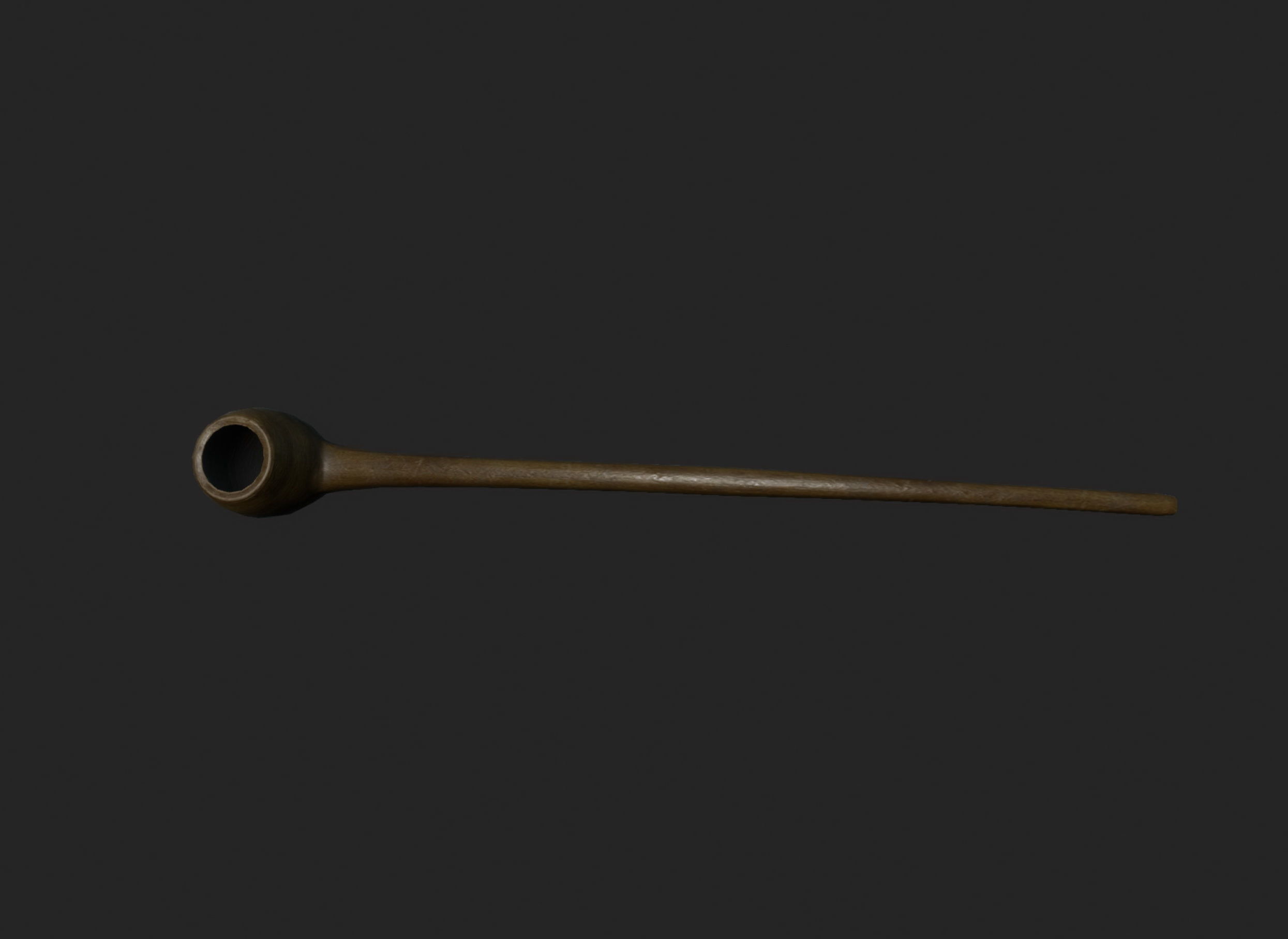 Tobacco Pipe Low-poly 3D model_10
