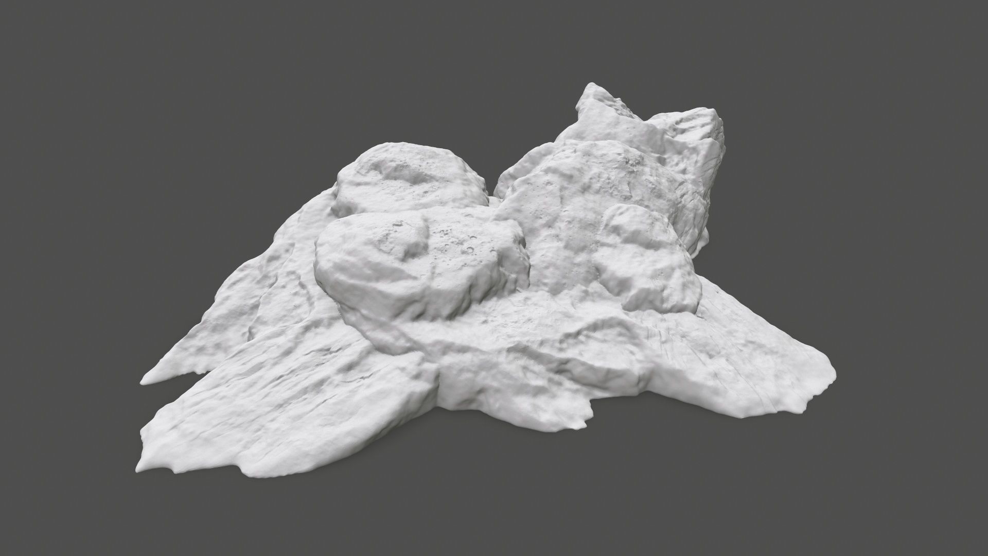 rock 3 3D print model_1
