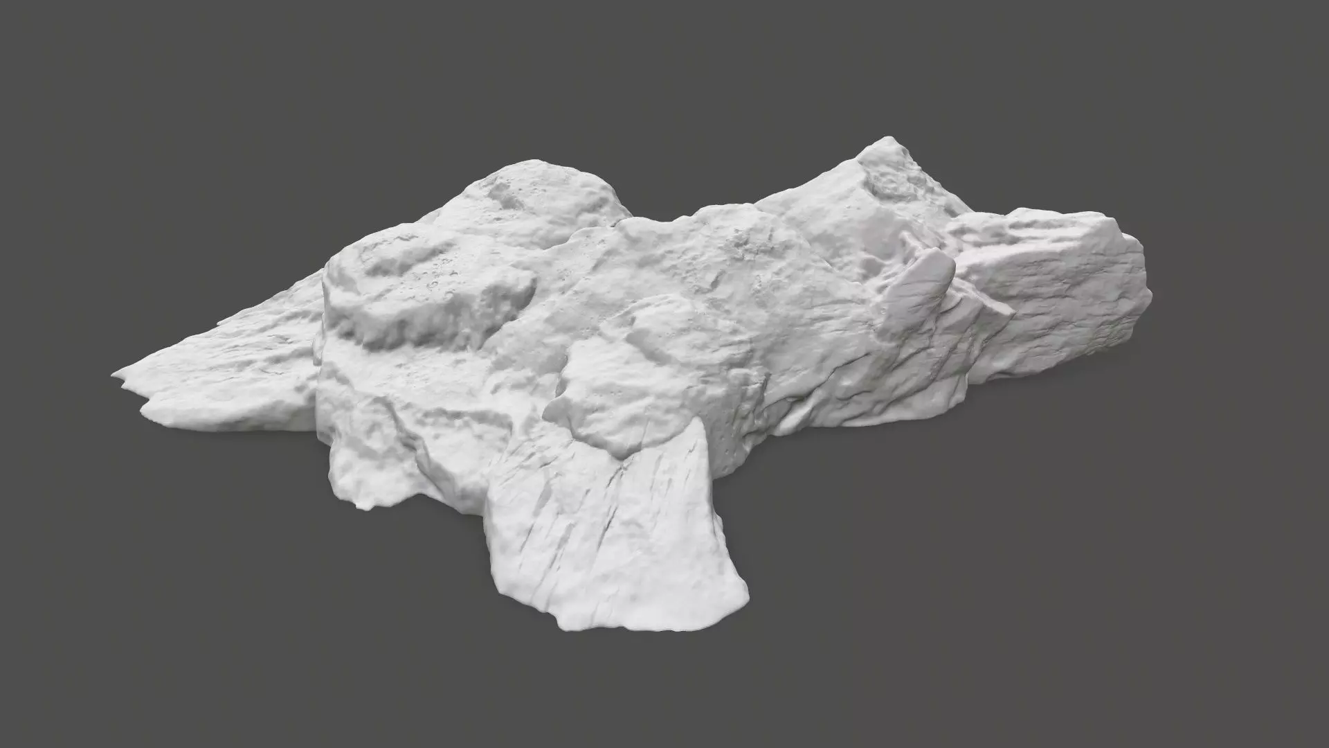 rock 3 3D print model_0