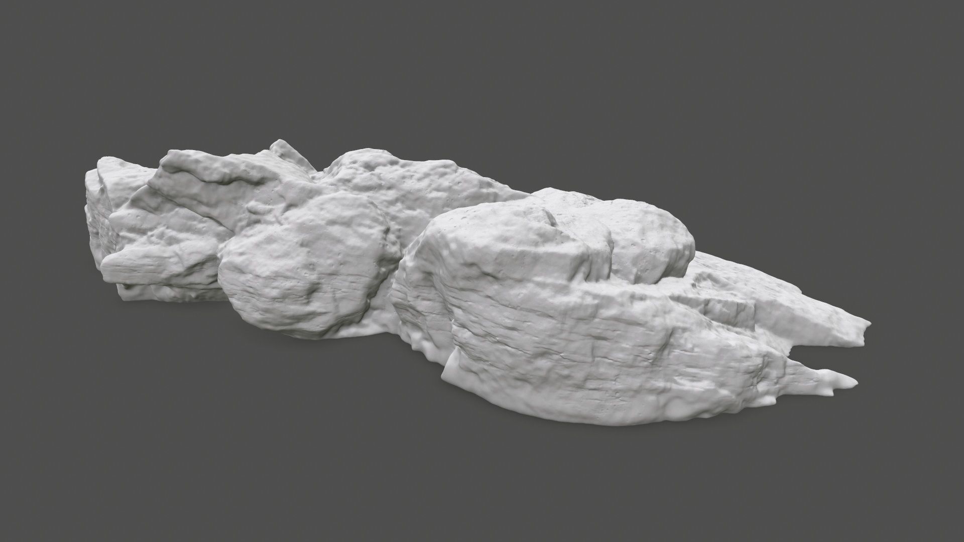 rock 3 3D print model_4