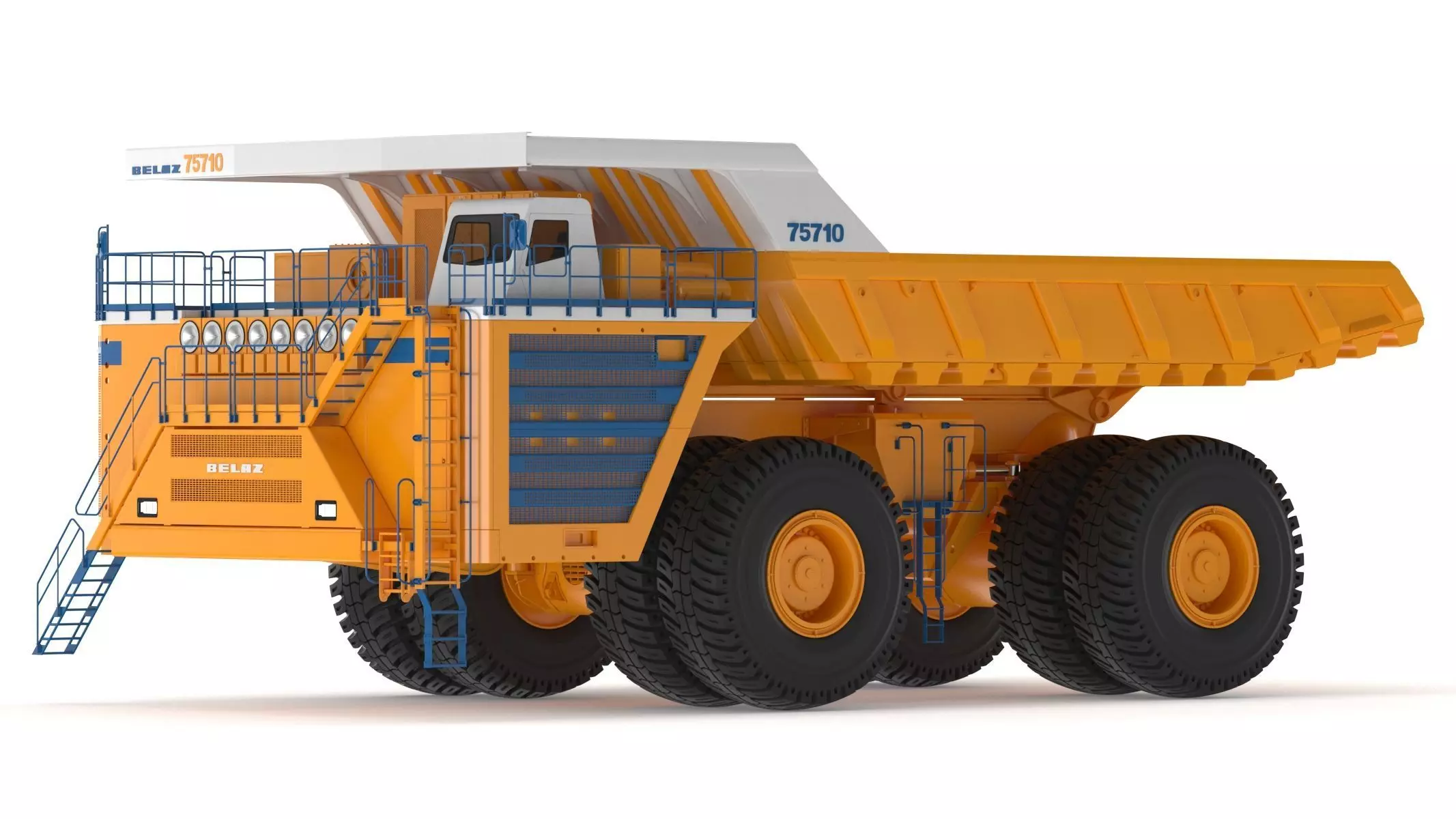 BelAZ 75710 Ultra Class Haul Truck 3D model