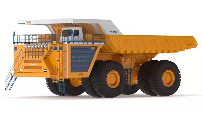 BelAZ 75710 Ultra Class Haul Truck 3D model