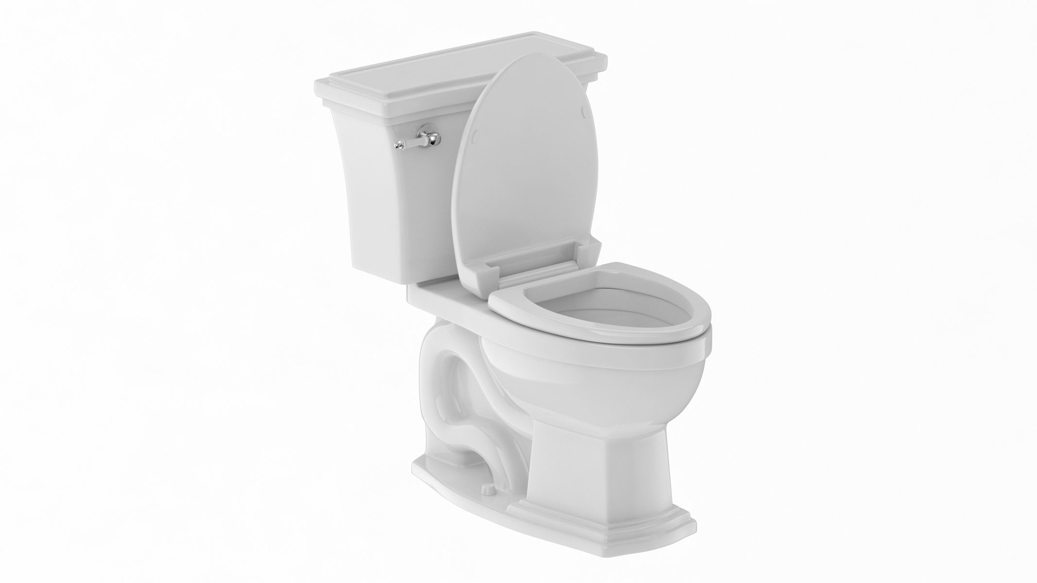 TOTO Eco Clayton Two-Piece Toilet 3D model_1